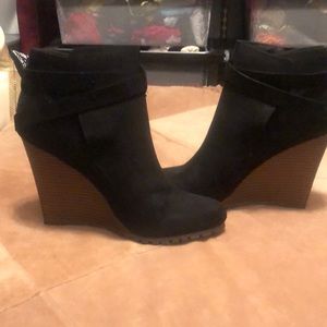 Faux Suede Booties